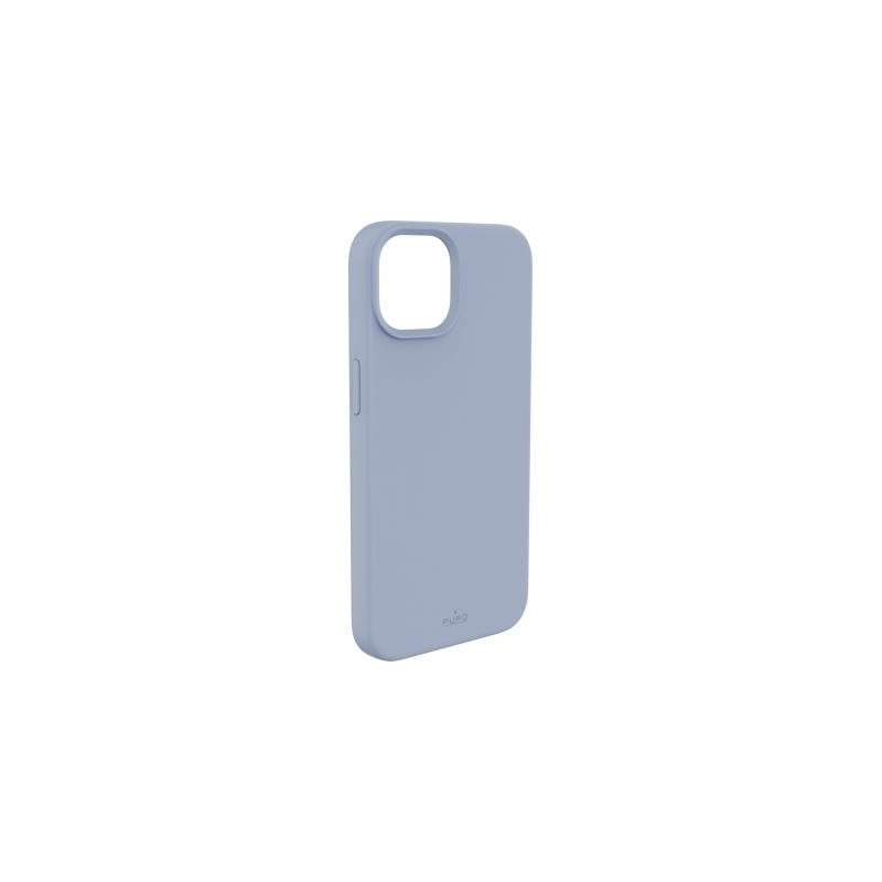 Coque iPhone 14 Plus Silicone Icon Bleue Puro